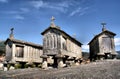 Soajo Granaries Royalty Free Stock Photo