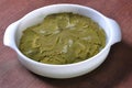 Soak grape leaves