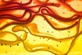 Soap background abstract
