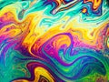 Soap Bubble Abstract ,Multicolored soap bubble abstract background