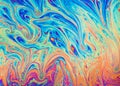 Soap Bubble Abstract ,Multicolored soap bubble abstract background Royalty Free Stock Photo