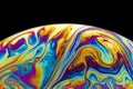 Soap bubble - abstract and colourful pattern