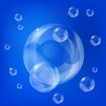 Soap bubbles Royalty Free Stock Photo