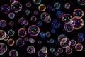 Soap bubbles Royalty Free Stock Photo