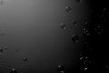 Soap bubbles on the dark background Royalty Free Stock Photo
