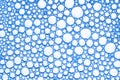 Soap bubbles pattern Royalty Free Stock Photo