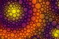 Soap bubbles pattern Royalty Free Stock Photo