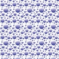 Soap bubbles seamless pattern. Vector background Royalty Free Stock Photo