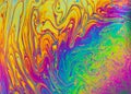 Soap Bubble Abstract ,Multicolored soap bubble abstract background Royalty Free Stock Photo