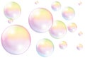 Soap Bubbles White