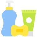 Soap and Cleanser icon, Supermarket and Shopping mall related vector