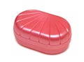 Soap dish, isolated Royalty Free Stock Photo