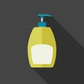 Soap dispenser flat icon Royalty Free Stock Photo