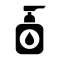 Soap dispenser vector icon Royalty Free Stock Photo