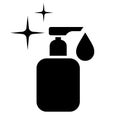 Soap dispenser vector icon Royalty Free Stock Photo