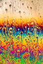 Soap film macro