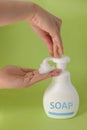 Soap foam