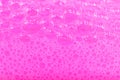 Soap foam. Background of dusty foam with bubbles of pink color for an inscription. Soap sud with copy-space Royalty Free Stock Photo