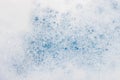 Soap foam with bubbles macro background Royalty Free Stock Photo