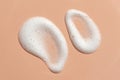 Soap foam texture sample Royalty Free Stock Photo