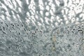 Soap Foam On A Window Royalty Free Stock Photo