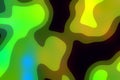 Creative soft focus soap shining slime abstract gradient background 3D illustration - background design template