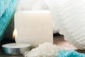 Soap and SPA setting Royalty Free Stock Photo