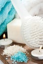 Soap and SPA setting Royalty Free Stock Photo