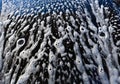 Soap Suds On A window.