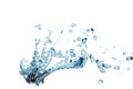 Soar Abstract water splash and bubble liquid Royalty Free Stock Photo