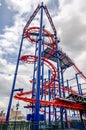 Soarin` Eagle Rollercoaster at Coney Island, New York City