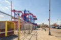 Soarin` Eagle Rollercoaster at Luna Park, Coney Island, New York City