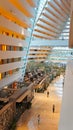 Soaring lobby at Marina Bay Sands, Singapore