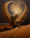 The Soaring Tyrant: A Born Survivor of the Deep Golden Desert