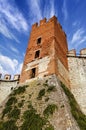 Soave Castle Keep - X Century - Verona Italy Royalty Free Stock Photo