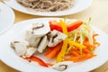 Soba noodles Royalty Free Stock Photo