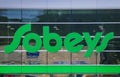 SOBEYS Storefront. The second largest supermarket chain in Canada offers groceries, houseware, frozen food, meat, bake