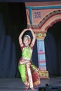 Sobha naidu -Kuchipudi Dancer Royalty Free Stock Photo