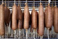 Sobrasada white of Mallorca sausage in Balearic Royalty Free Stock Photo