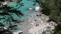 Soca river in Julian alps, Slovenia