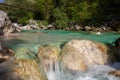 Soca river Slovenia Royalty Free Stock Photo
