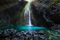 Soca Valley, Slovenia - Kozjak Waterfall Slap Kozjak is one of the most beautiful waterfalls in Slovenia located in Triglav