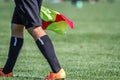 Soccer Assistant Referee Royalty Free Stock Photo