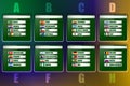 Soccer background, Brazil 2014 group stage