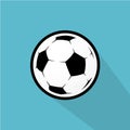 Soccer ball illustration Royalty Free Stock Photo