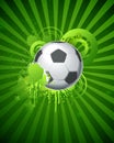 Soccer ball 03 Royalty Free Stock Photo