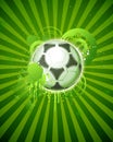 Soccer ball 05 Royalty Free Stock Photo