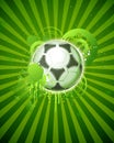 Soccer ball 05 Royalty Free Stock Photo