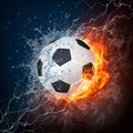 Soccer Ball Royalty Free Stock Photo