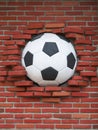 A soccer ball